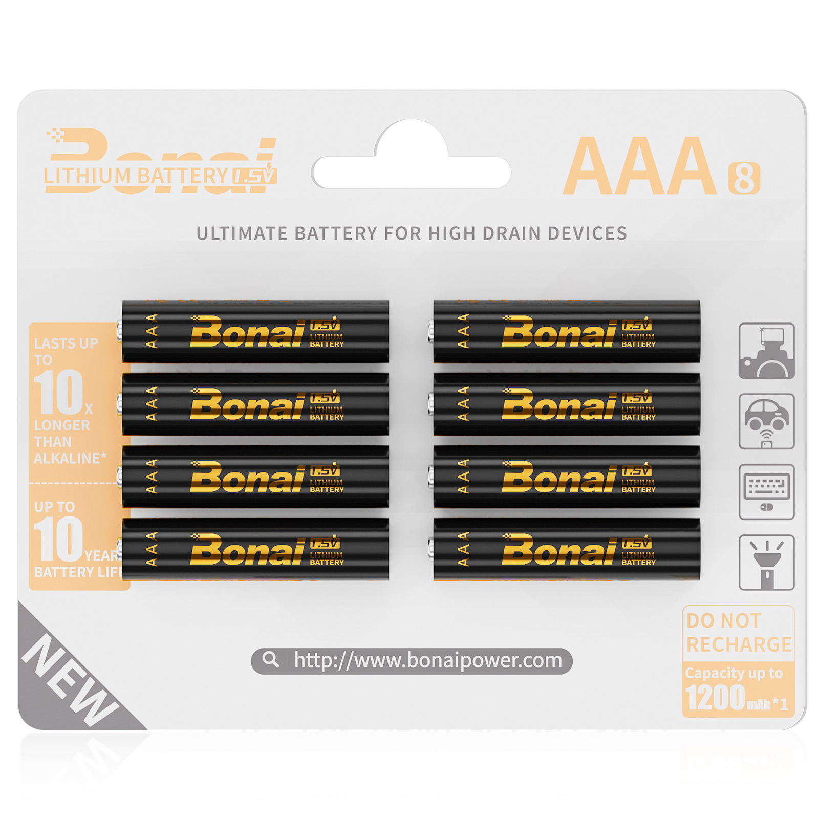 Lithium AAA Batteries